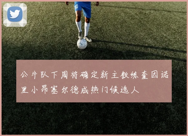 公牛队下周将确定新主教练奎因诺里小昂塞尔德成热门候选人